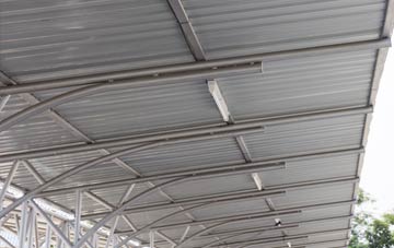 installing Perlethorpe metal roofing